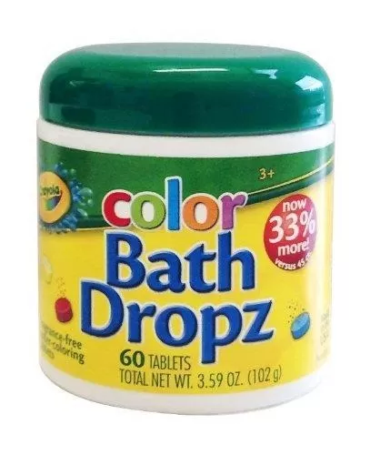 Crayola Color Bath Dropz Tablets
