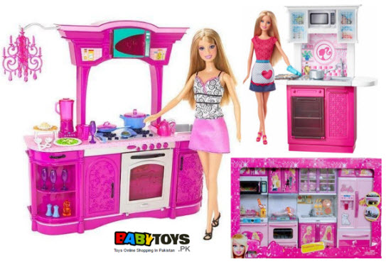 barbie kitchen set online